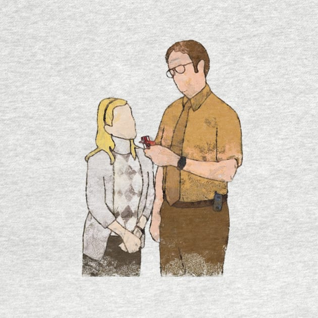 the office angela and dwight dunder mifflin by truefriend